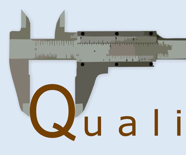 measure quality - illustration callipers